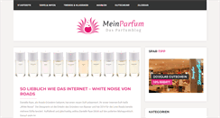 Desktop Screenshot of mein-parfum.net