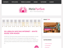 Tablet Screenshot of mein-parfum.net