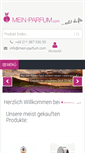 Mobile Screenshot of mein-parfum.com